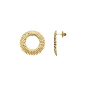 Brinco Stitch - Dourado Liso