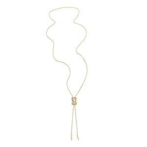Colar Shine Moment - Dourado Zircônia Incolor