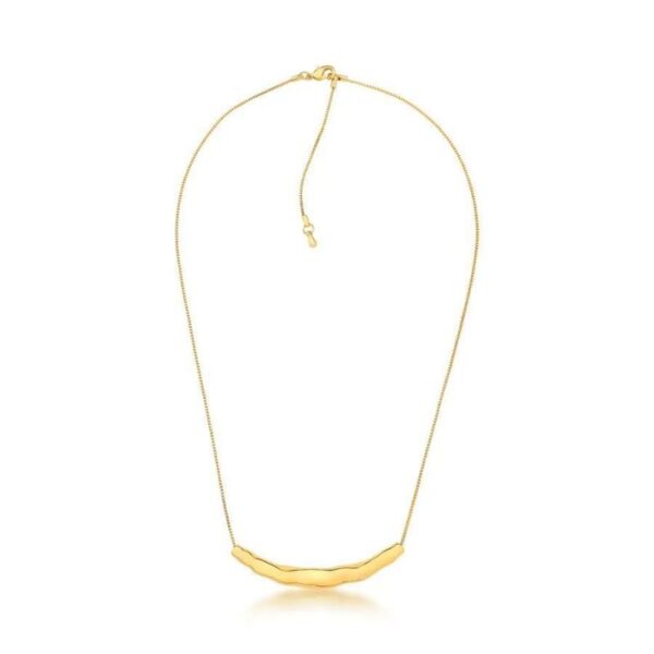 Colar Space Slim - Dourado Liso
