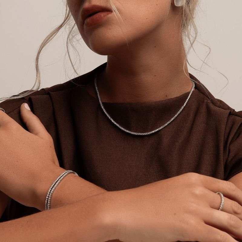 Colar Riviera Glow Line 41 cm - Imagem 2