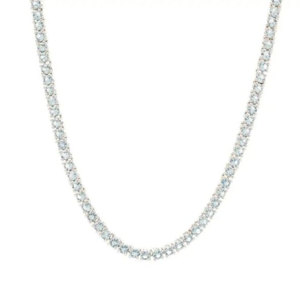 Colar Riviera Zircônias Diamond Blue
