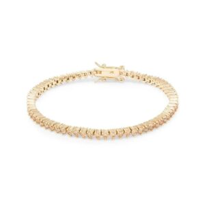 Pulseira Riviera  Zircônias Ambar