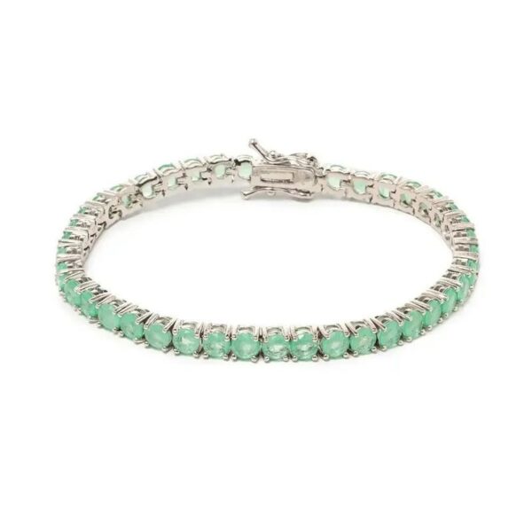Pulseira Riviera Fusion Esmeralda Colombiana