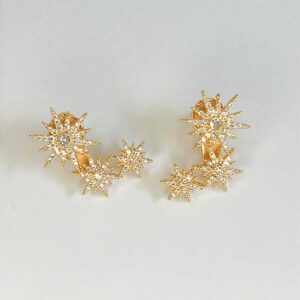 Brinco Earcuff Estrelas