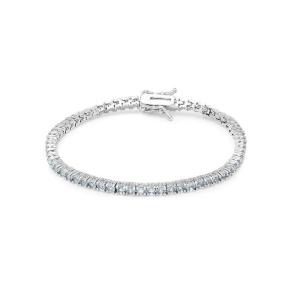 Pulseira Riviera Zircônias Diamond Blue