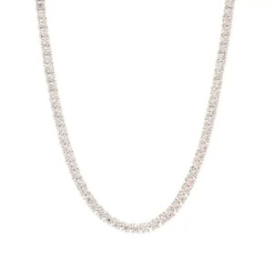 Colar Riviera Zircônias Diamond Pink
