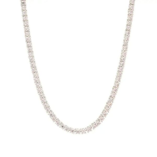 Colar Riviera Zircônias Diamond Pink