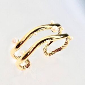 Bracelete com perolas