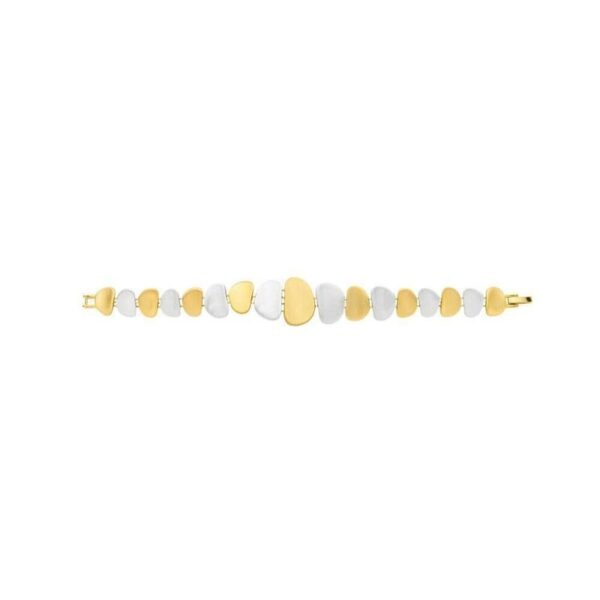 Pulseira Go Flat - Mix de Banho Silver Fosco
