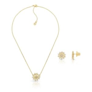 Conj Liso Girassol Zirconia