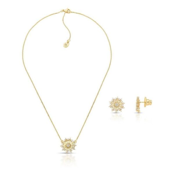 Conj Liso Girassol Zirconia