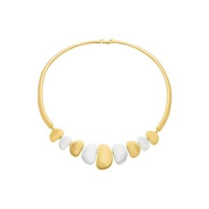 Colar Go Flat - Mix de Banho Silver Fosco