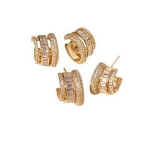 PIERCING TRIPLO ZIRCONIA