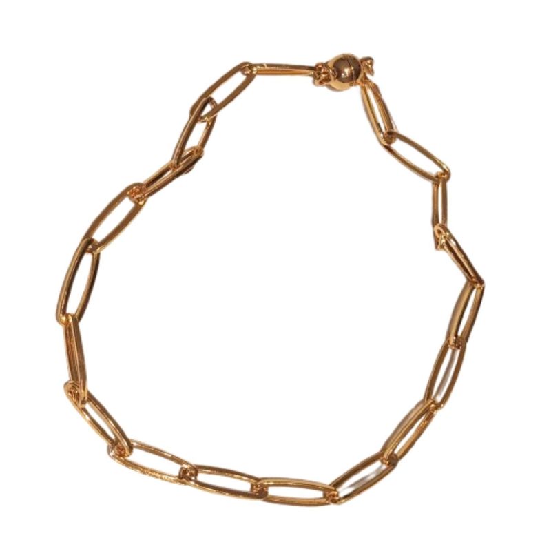 COLAR CURTO ELO OVAL GROSSO