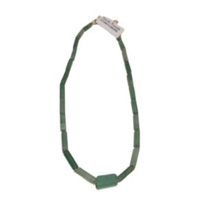 COLAR QUARTZO MORANGO VERDE