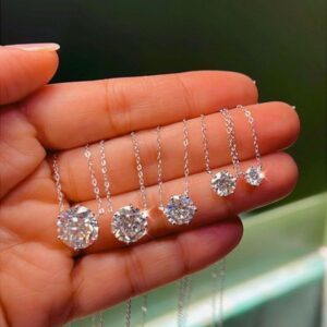 COLA PONTO DE LUZ - MOISSANITE 8.0MM