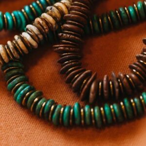 COLAR TURQUESA ZION C/HEMATITA